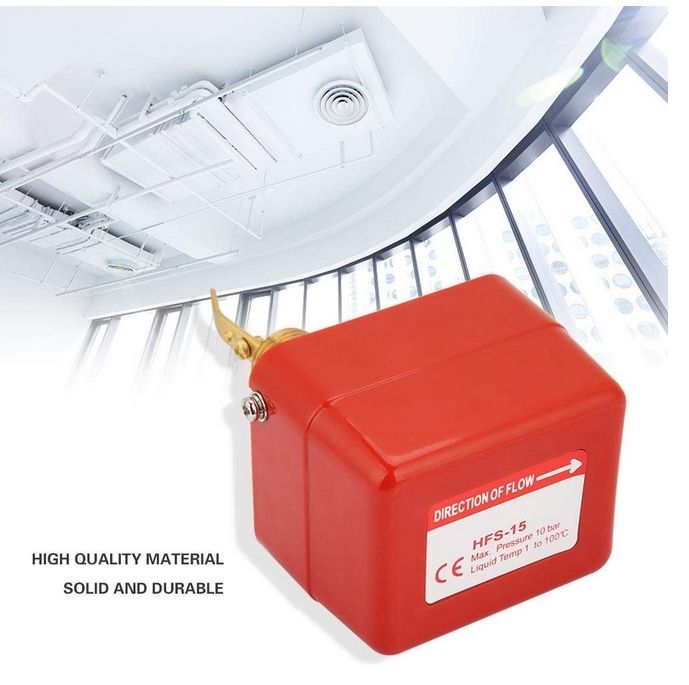 HFS-15 1/2" Flow Switch 6-380v Target Paddle Flow Water Controller