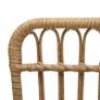 Garden Chair Poly Rattan Light Brown Image 4