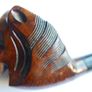 Vintage Real Briar Carved Wood  Smokers Pipe Image 3