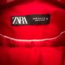 Zara red trouser suit and blazer Image 3