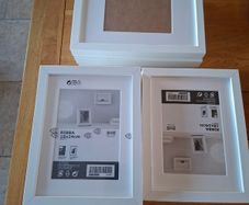 Ikea Picture Frames (9 regular 3 larger)