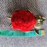 Vintage brass cat pin cushion see last photo for exact measurements FREE STANDARD POSTAGE INCLUDED Image 2