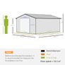 Garden Storage Shed 13 x 11ft Image 3