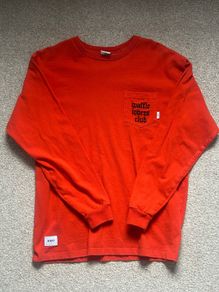 Vans Vault WTAPS long sleeve t shirt in orange