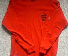 Vans Vault WTAPS long sleeve t shirt in orange