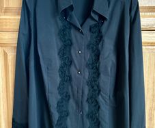 Basler Black Blouse