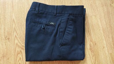 Girls Navy School Trousers.  Age 14-15; Age 16-18