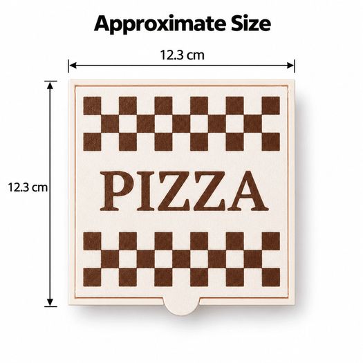 Flexible Pizza Toy - 3D - Box of 6 Slices