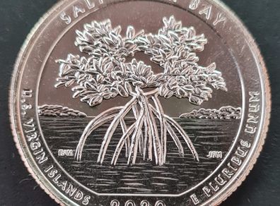2020 D United States Mint State Quarter Dollar Salt River Bay