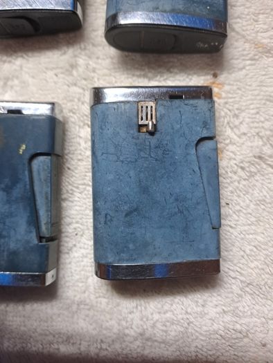 Ronson Old School gas lighters.