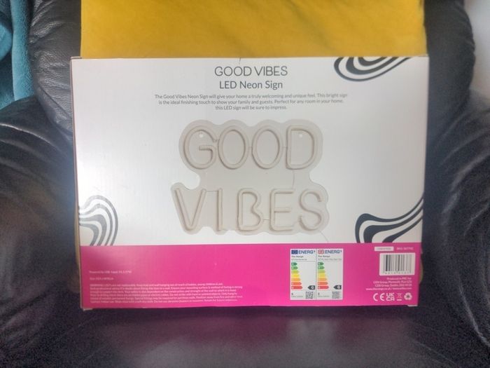 Good Vibes Led Neon Sign