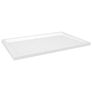Shower Base Tray with Dots White 80x120x4 cm Image 2
