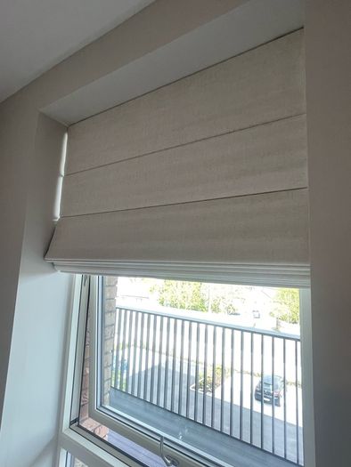 Blackout Roman blinds Made to Measure