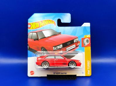 Hot Wheels '87 Audi Quattro, new.