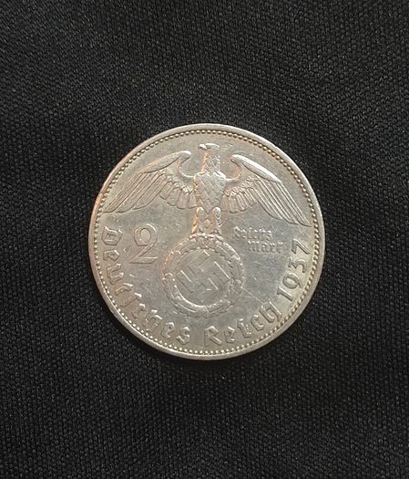 2 Reichsmark 1937 A - Germany (Berlin) WW2