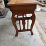 Antique Wooden Side Table Image 4