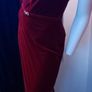 Sensational Vintage Christmas Holiday Season Evening Dress Image 5