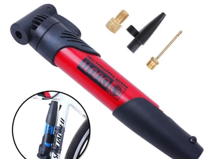 Duuti Portable Mini Plastic Bicycle Air Pump Bicycle Tire Super Light Accessories MTB Road Bike Cycling Pump