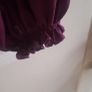 Womens Designer Bow Tie Purple  Blouse. Image 5