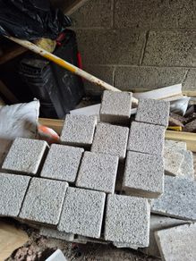 Tobermore Sienna silver granite setts