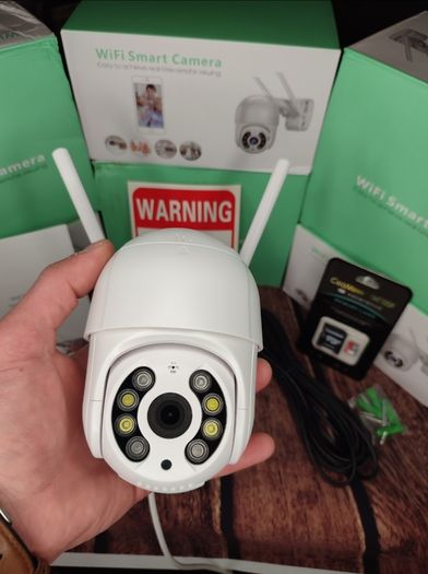 2022 Model 8MP Ultra Full HD 4K Smart Camera With Night Vision Phone Alert LED Spot Lights Fully Waterproof