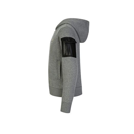 Moncler genuine boy's grey hoodie size 8A 130 cm Postage included