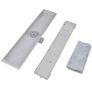 Linear Shower Drain 2 pcs Line 630x140 mm Stainless Steel Image 3