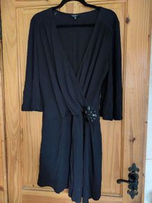 Black mini dress  (free postage)