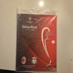 2005 European cup final official programme UNOPENED