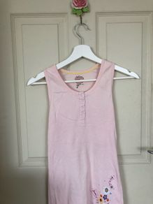 Girls pink vest