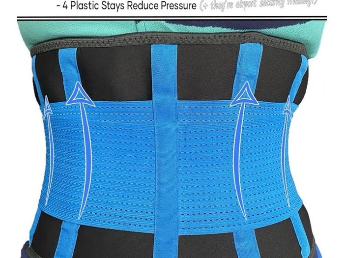 Back Support Belt Back Brace for Lower Lumbar Pain Relief for Men and Women - Medical Grade Orthopaedic Waist Compression for Sciatica Nerve, Scoliosis, Disc or Lifting at Work