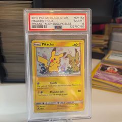 Pikachu Black Star SM162 - PSA8