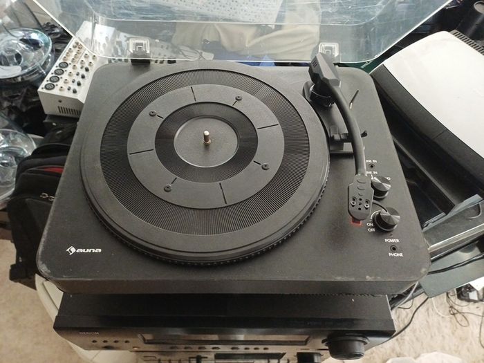 auna turntable