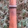 3 Foot 19th Century Mahogany Candle Stick Image 5