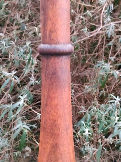 3 Foot 19th Century Mahogany Candle Stick