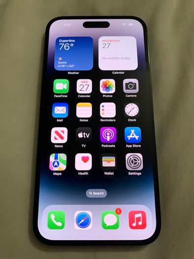 Space Black iPhone 14 Pro Max 128GB