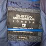 Burton menswear navy jacket (XS) Image 2