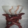 Wooden Bowl / Sage Stand . Image 6