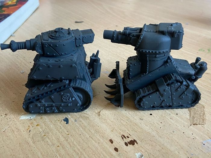 Warhammer 40k Orc Grot Tanks