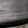 Vintage French black leather briefcase Image 3