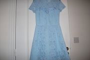 Dress blue lace ASOS size 8.