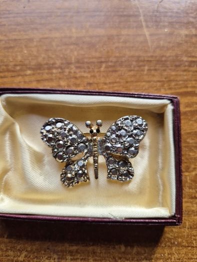 Irish Vintage Butterfly Brooch