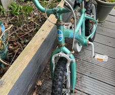 Girls Apollo Sparkle Mint Green Bike 16" Wheel