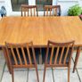 Mid Century Vintage G Plan Dining Table & Chairs Image 7
