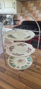 Cake Stands 3-tier x 2 (plates shown not included)