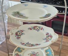 Cake Stand 3-tier (plates shown not included)