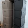 9 storage boxes Image 3