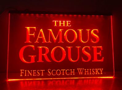 The famous grouse Neon Light