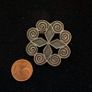 Silver Celtic Brooch Image 2