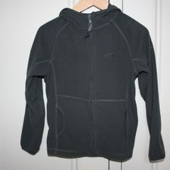Trespass Boys Grey Micro Fleece Hoodie - Age 7 - 8 Years